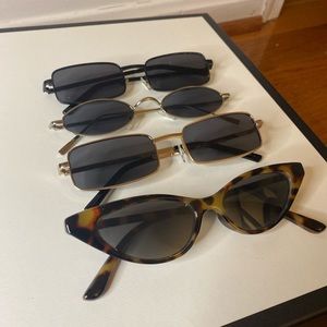 curated skinny sunglasses